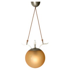 Swedish Grace Pendant light, Chr Berg & Co, Sweden, 1920s