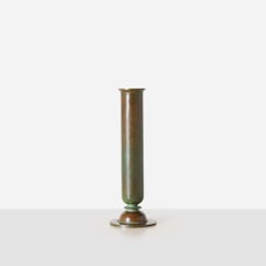Swedish Grace Period Bronze Vase by Sune Bäckström, Patinated, 1920s