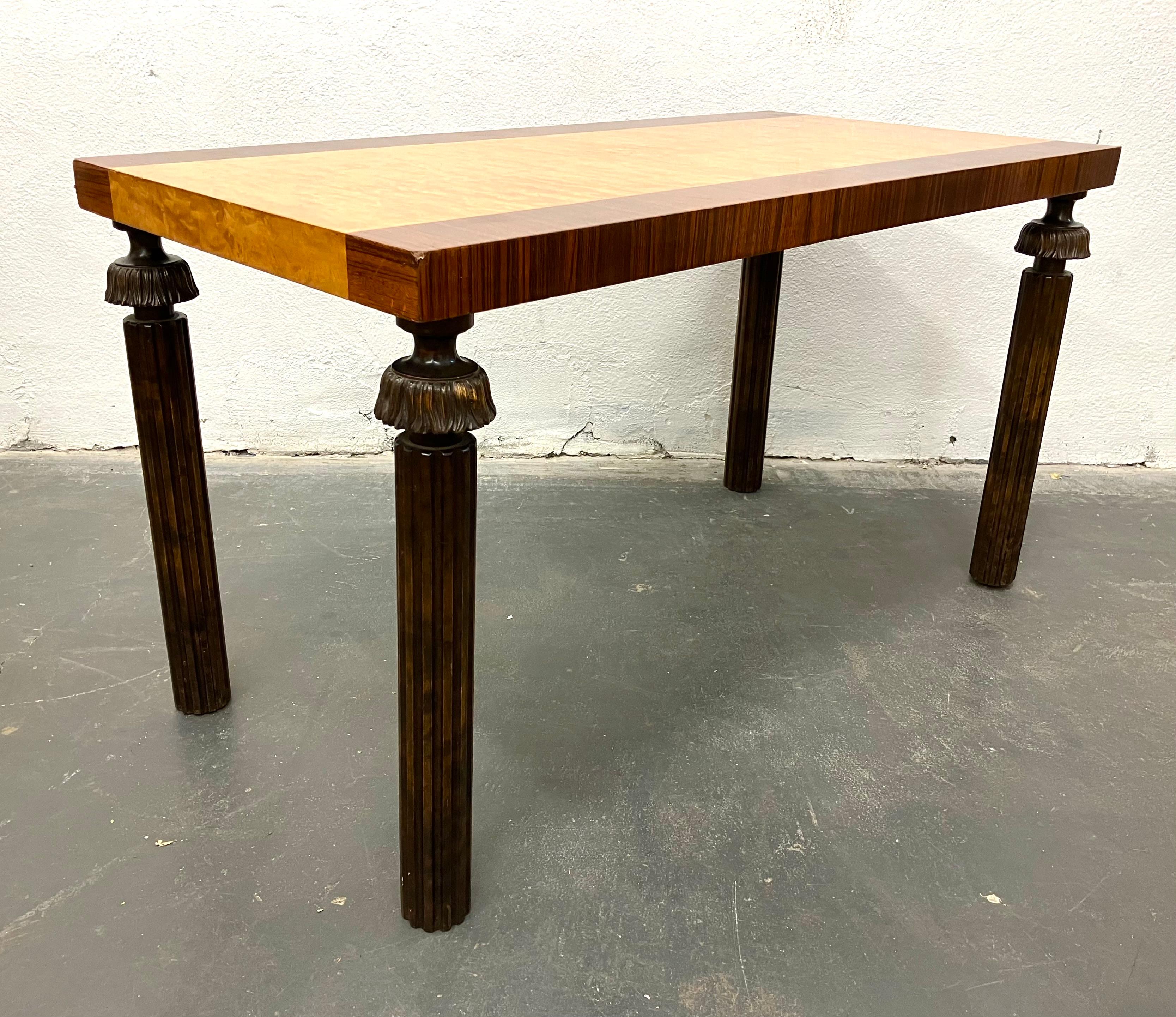 Swedish Grace Period Console or Sofa Table by Reiners Möbelfabrik In Good Condition In Brooklyn, NY