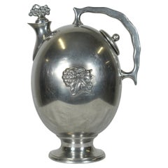 Swedish Grace pewter wine jug made 1933.