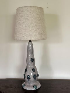 Lampada da tavolo in gres svedese Grace di Louise Adelborg per Rörstrand. 1920s.