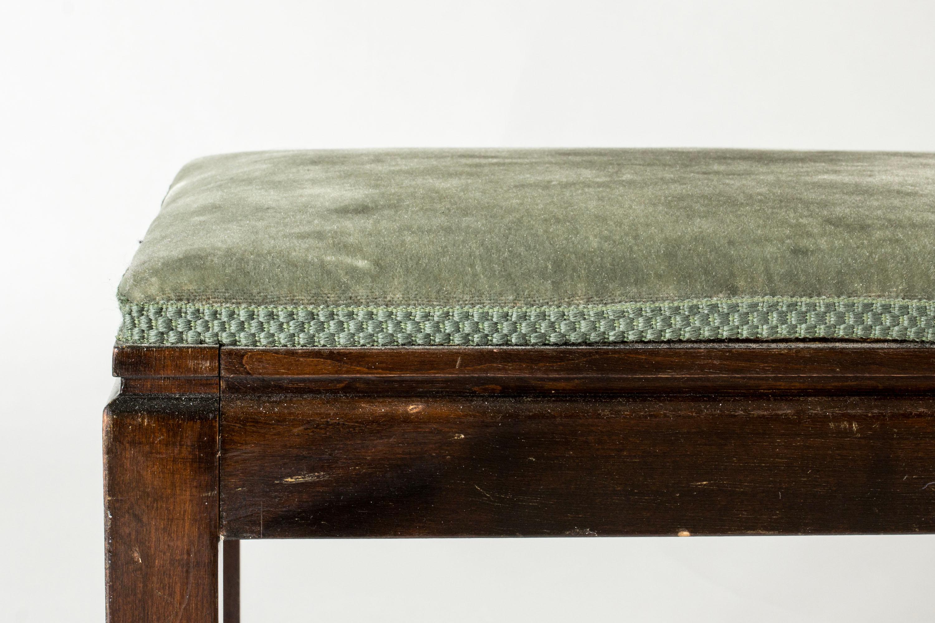 Suédois Tabouret Grace suédois par Otto Schulz, Boet, Suède, années 1940 en vente