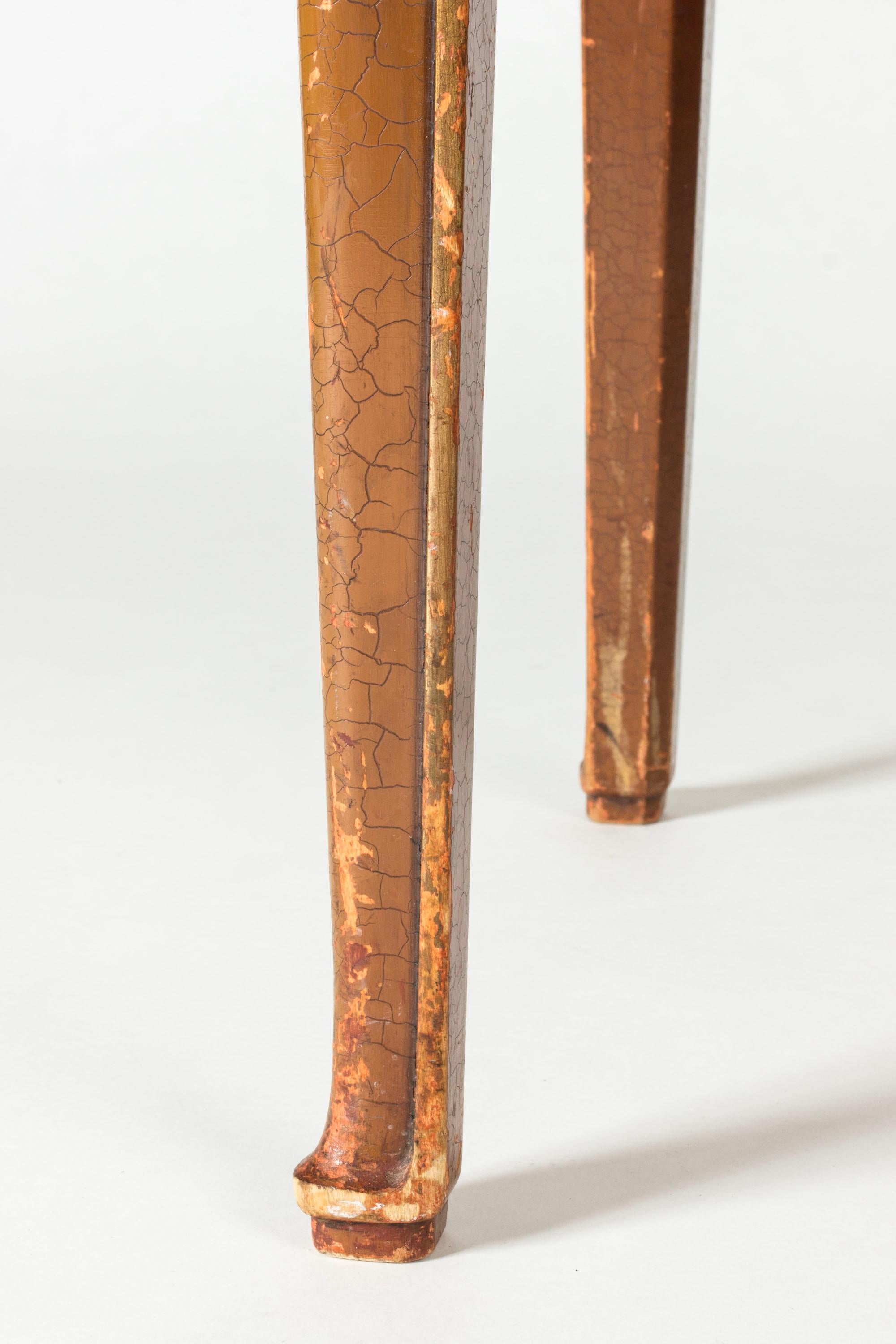Wood Swedish Grace Stool 
