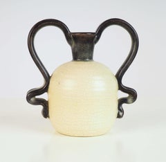 Swedish Grace style Ceramic Vase by Eva Jancke-Björk for Bo Fajans, Sweden