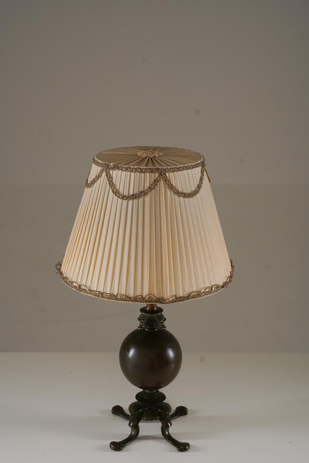 Art Deco Swedish Grace Table Lamp by Einar Bäckström For Sale