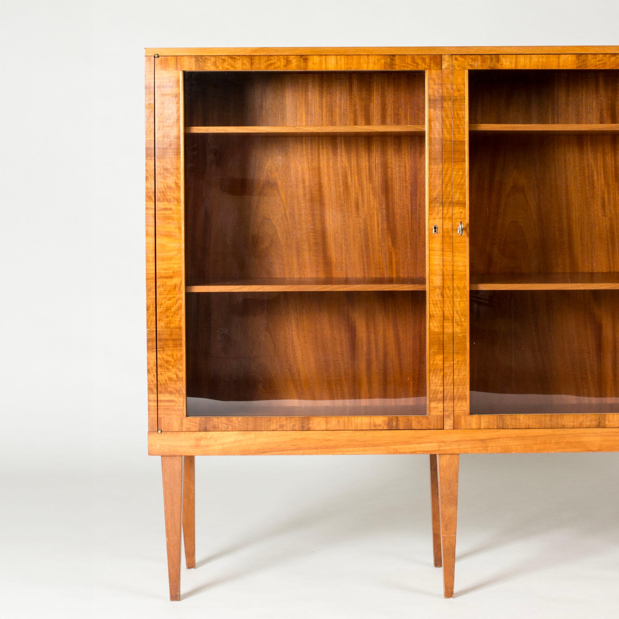 Scandinavian Modern Swedish Grace Vitrine Bookcase, Carl Malmsten, Sweden, 1930s For Sale