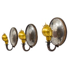 Swedish Grace Wall Lamps in Metall, Art Deco, Sweden, 1920s