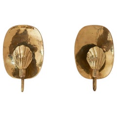 Vintage Swedish Grace Wall Sconces by Lars Holmström