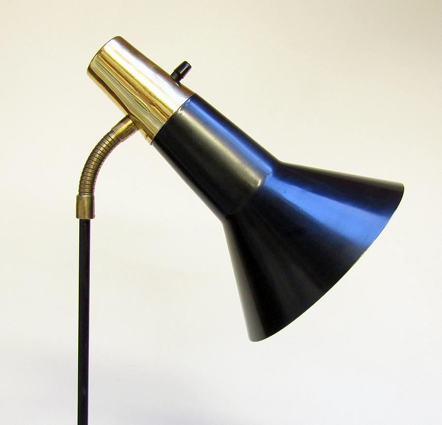 Mid-20th Century Swedish Grasshopper Lamp by Svend Aage Holm Sørensen For Sale