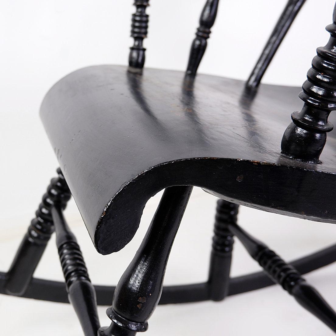 Swedish Gungstol Rocking Chair - Circa 1911 3
