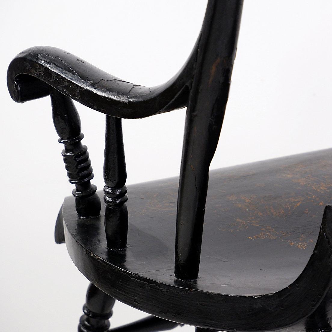 Swedish Gungstol Rocking Chair - Circa 1911 5