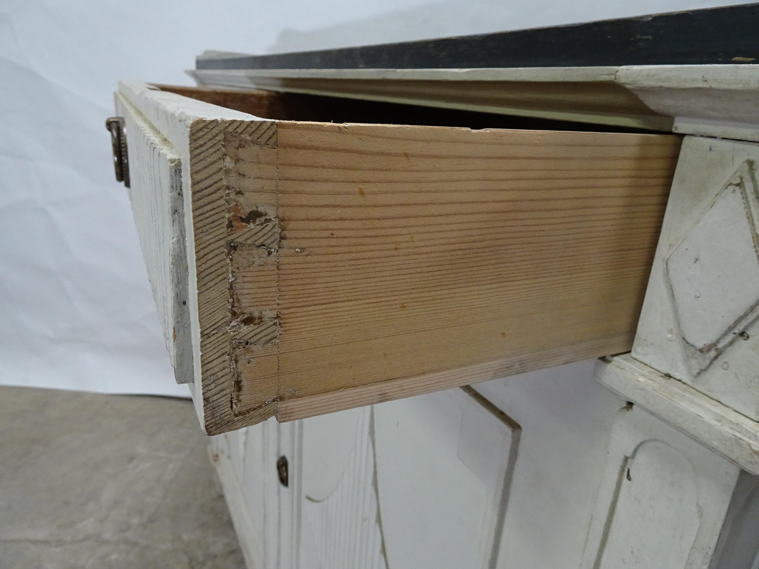 Wood Swedish Gustavain Sideboard For Sale