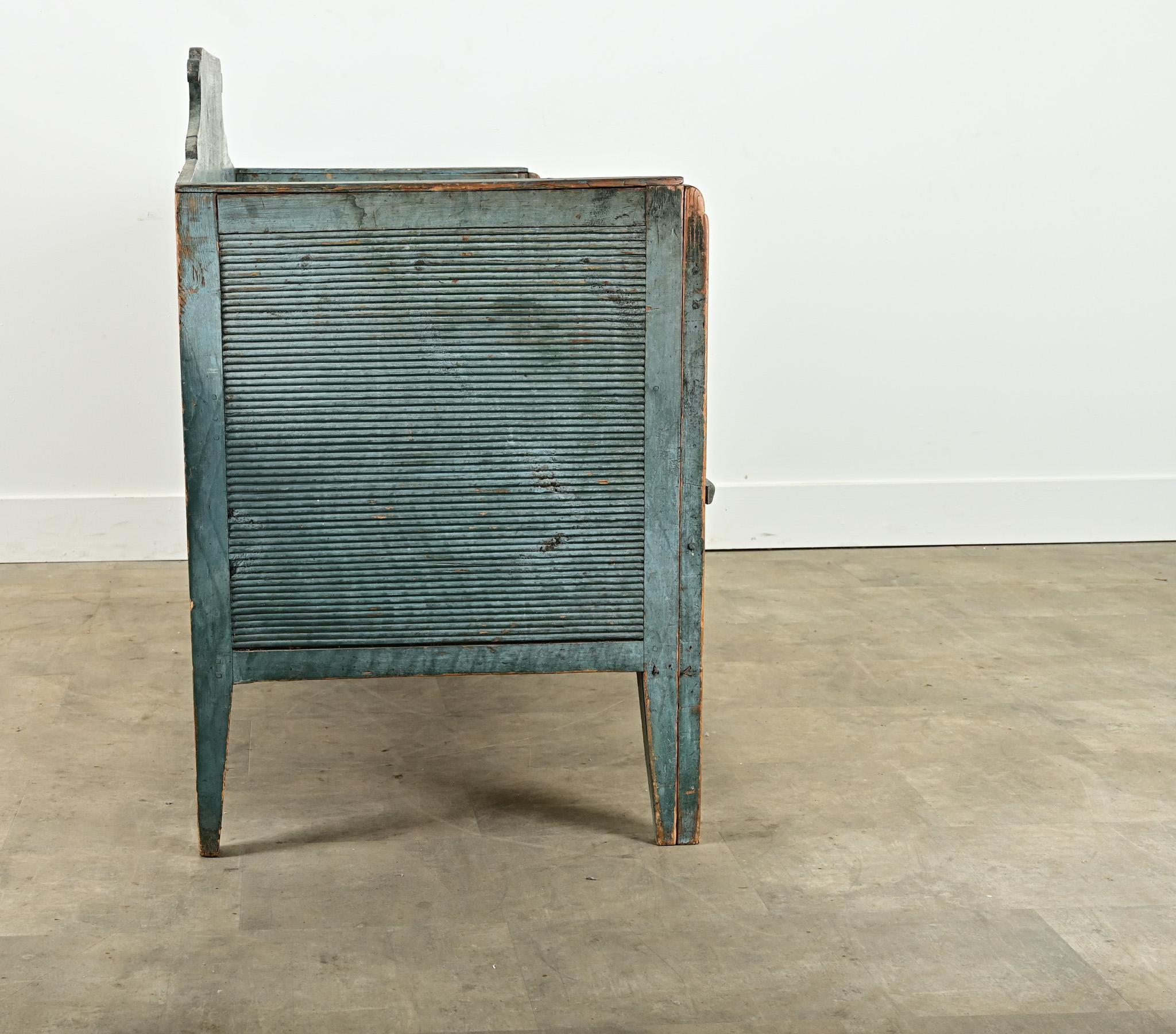 Swedish Gustavian 18th Century Settle 3
