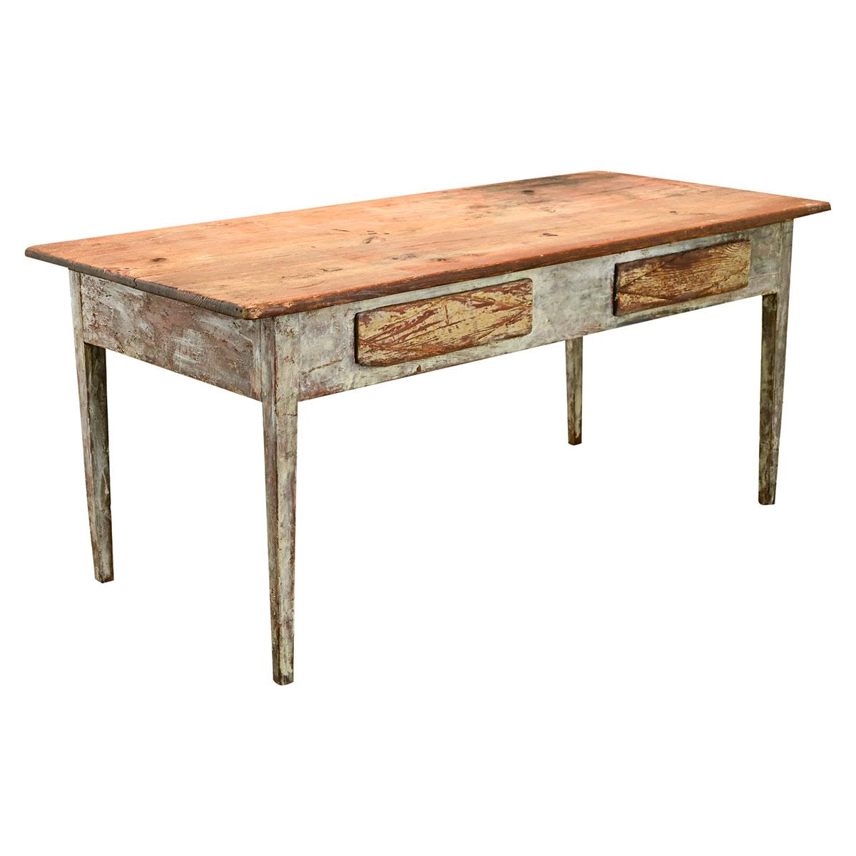 Table suédoise gustavienne du 19e siècle en vente