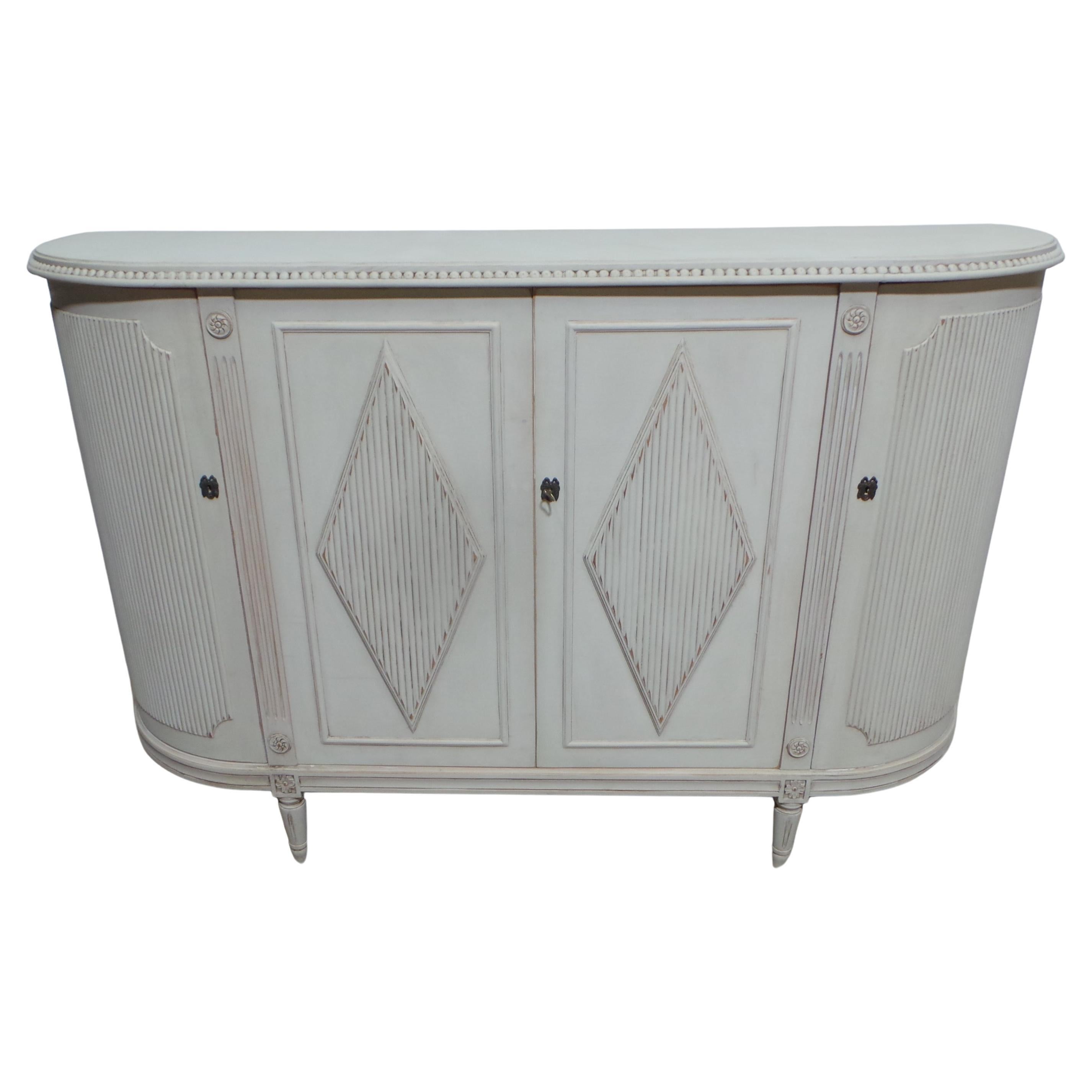 Swedish Gustavian 4 door Sideboard