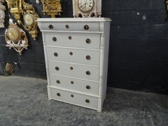 Swedish Gustavian 6-Drawer Chest