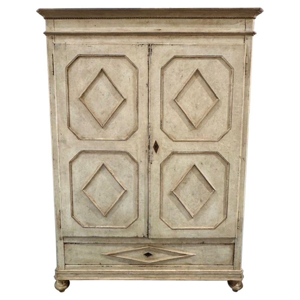 Swedish Gustavian Armoire For Sale