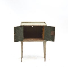 Swedish Gustavian Bedside Cabinet / Pot Cupboard