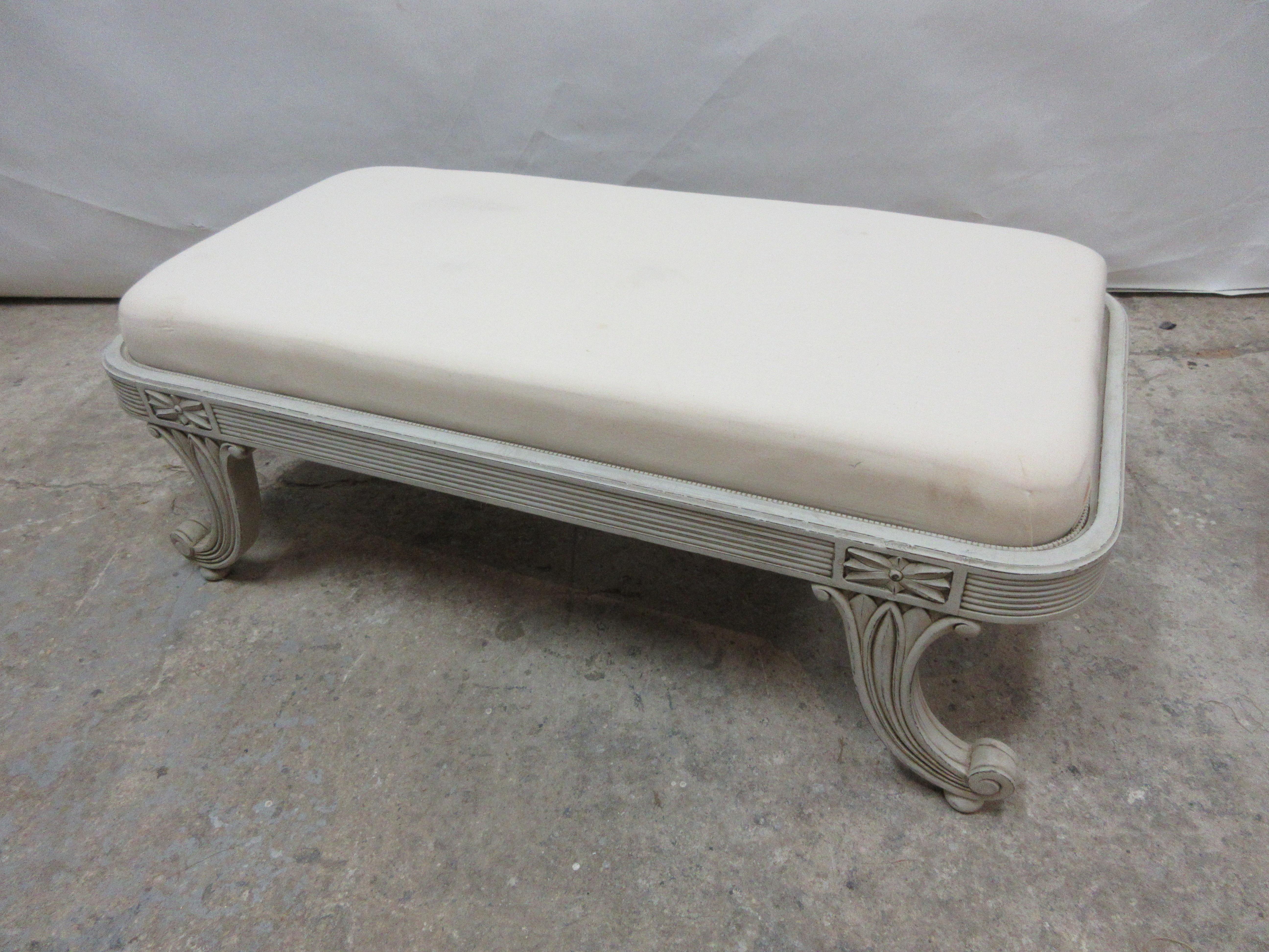 Swedish Gustavian Bench In Good Condition In Hollywood, FL