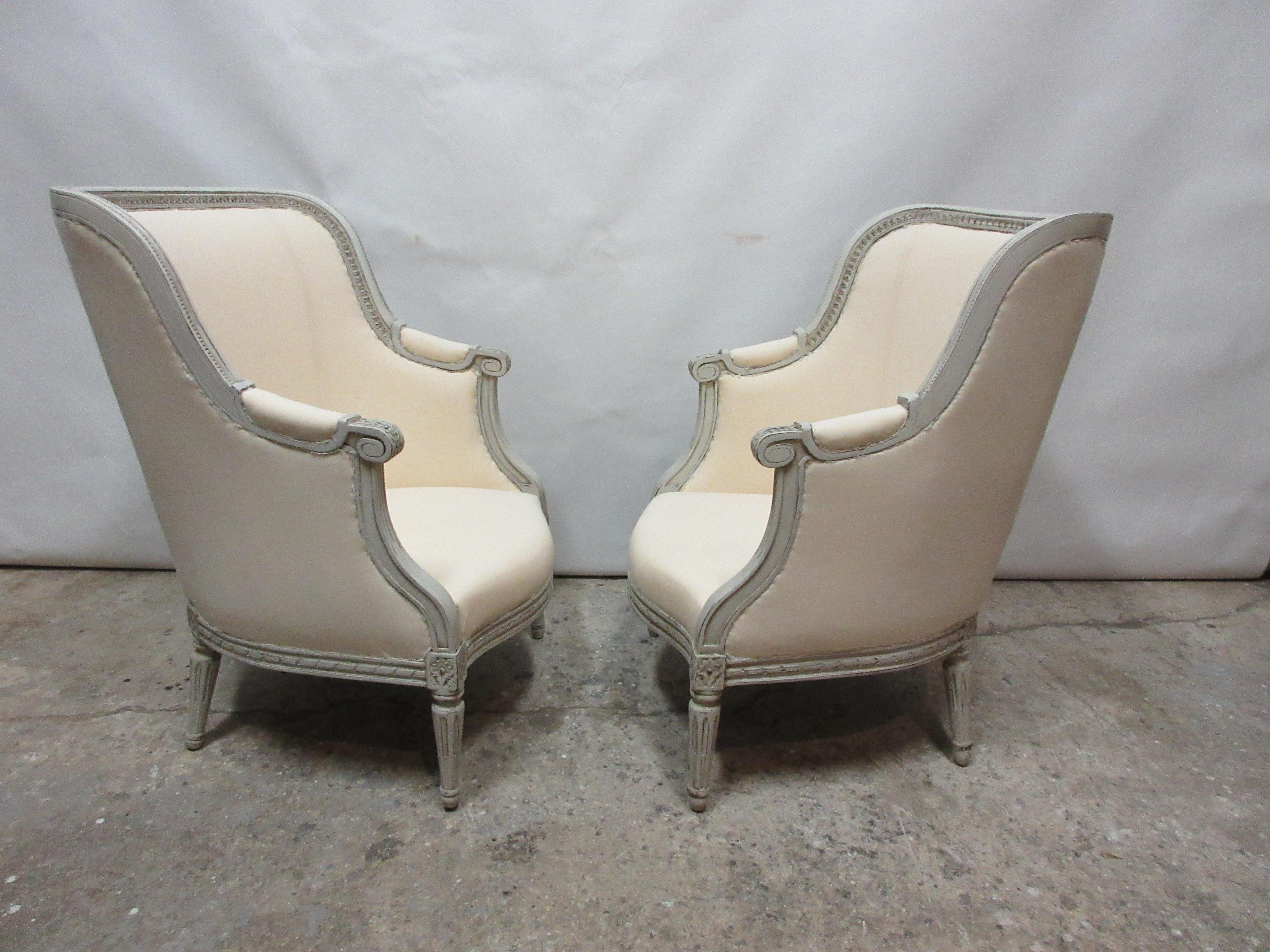 Swedish Gustavian Berger Chairs In Good Condition In Hollywood, FL