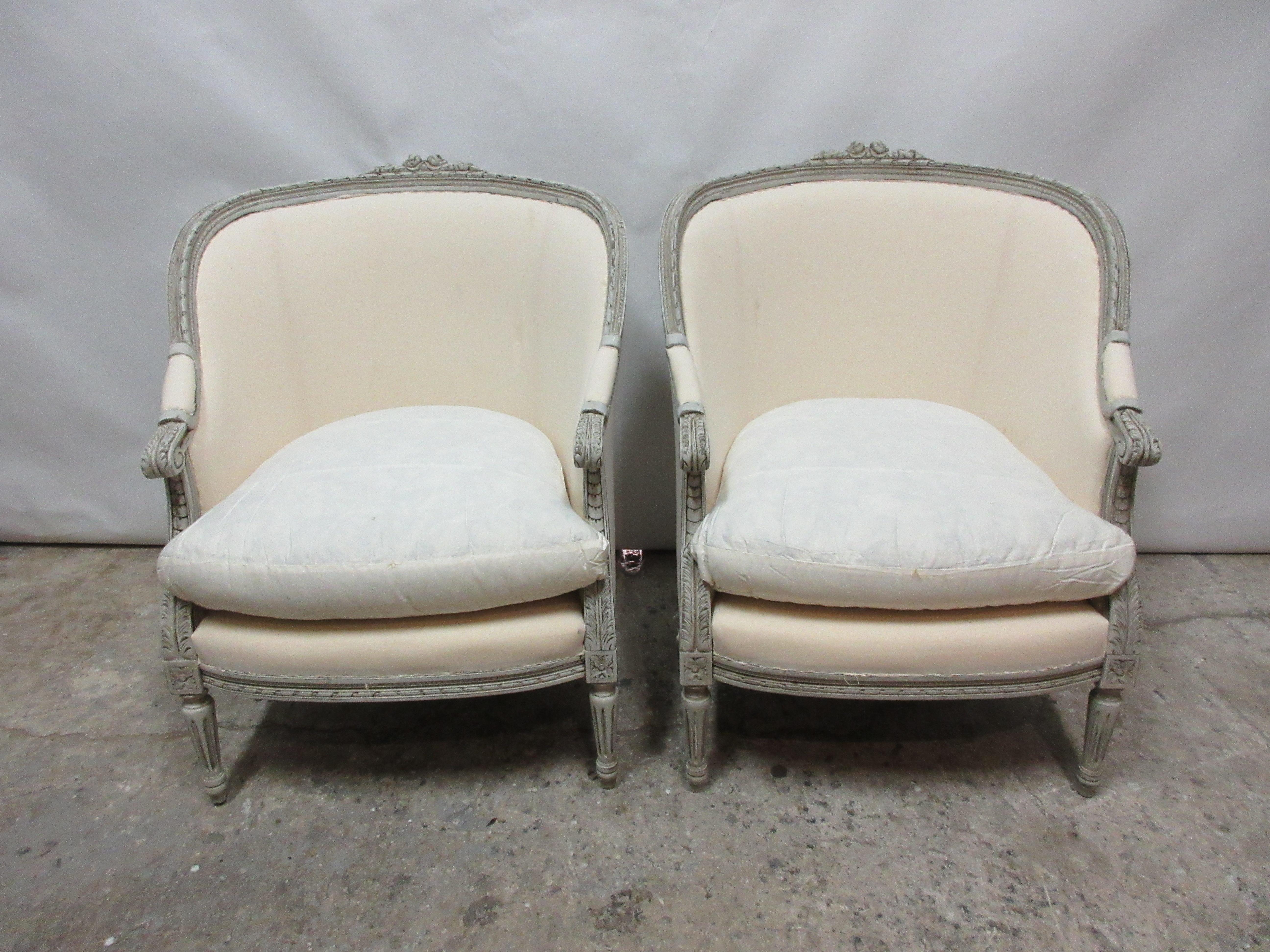 Swedish Gustavian Bergère Chairs 2