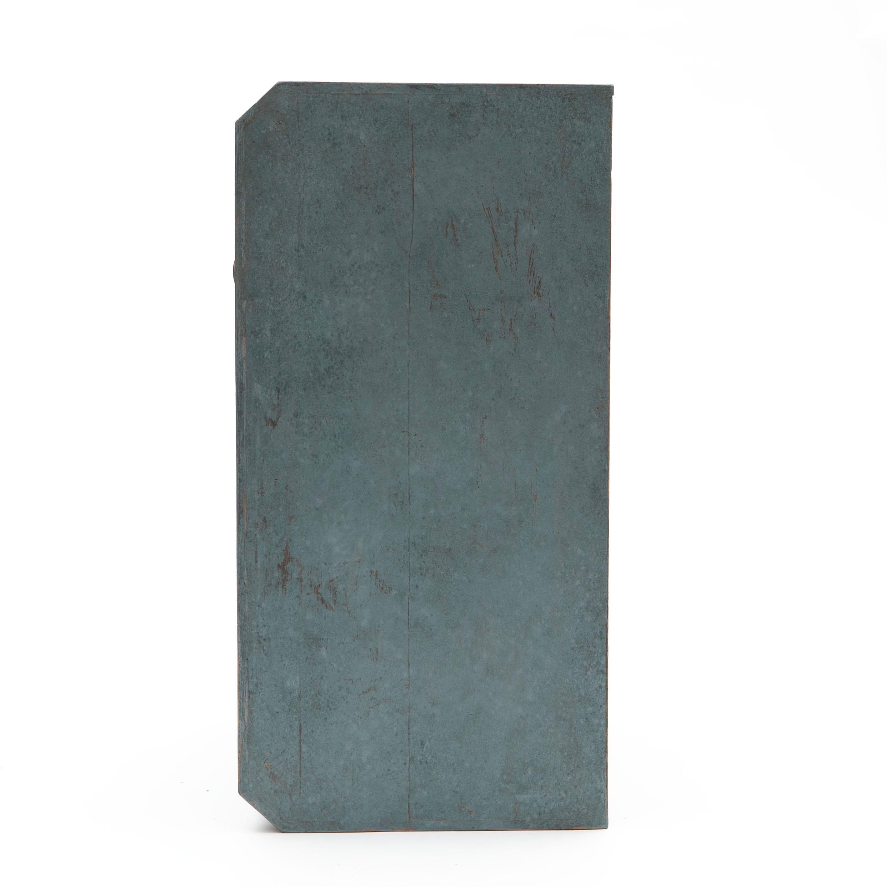 19th Century Swedish Gustavian Blue-Painted Chest of Drawers