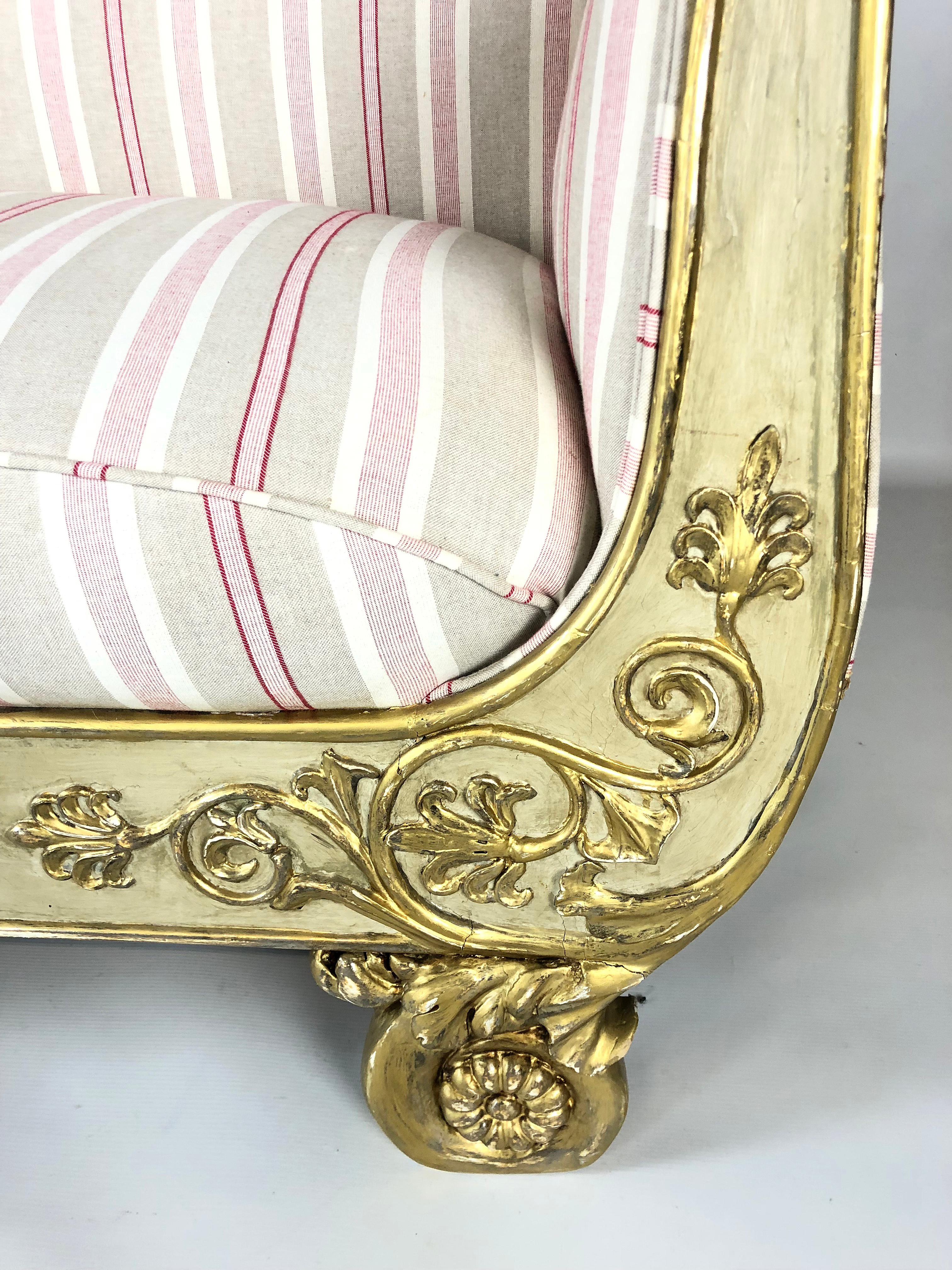 Swedish Gustavian circa 1800 Settee / Sofa For Sale 1