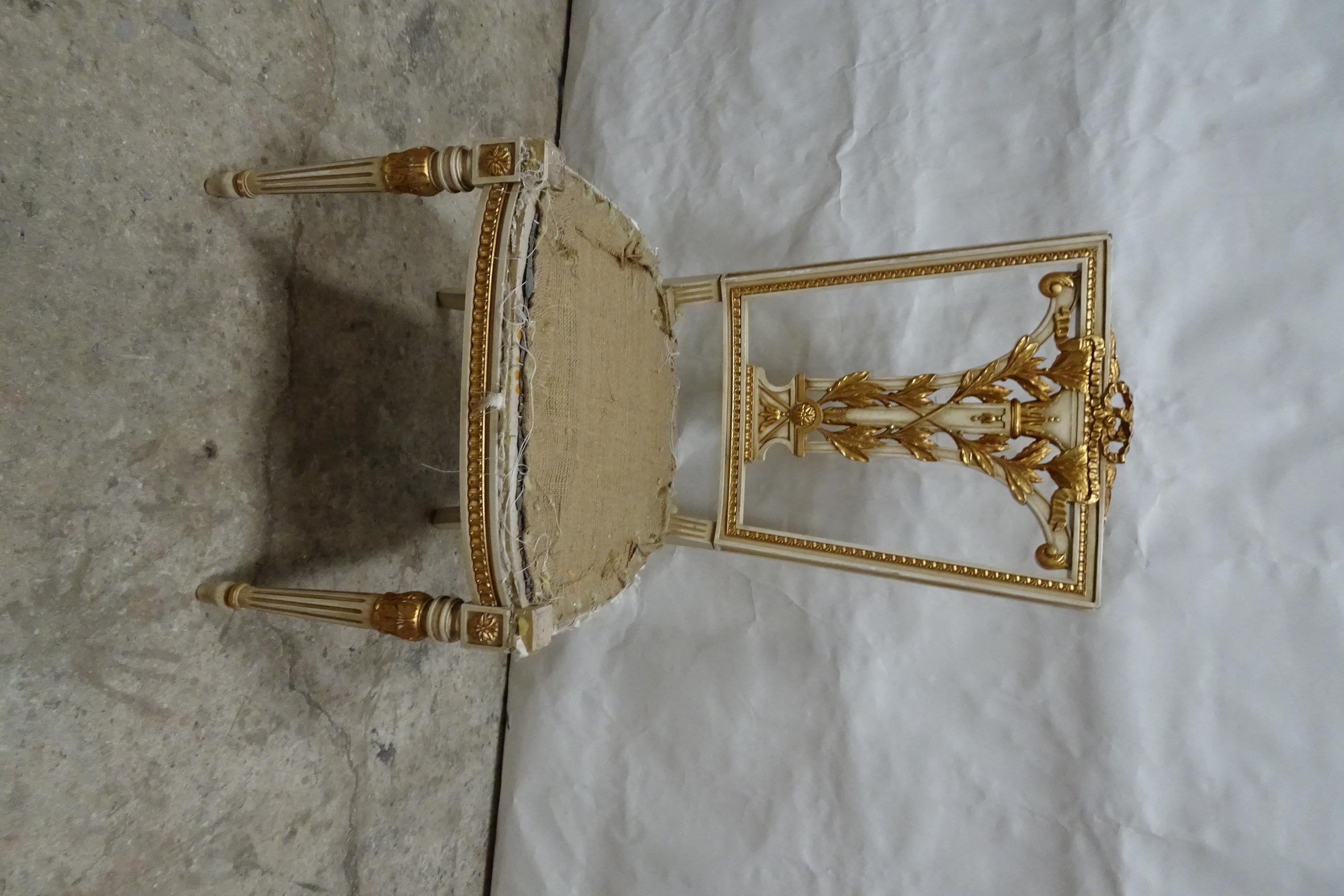 Swedish Gustavian Castle Chairs For Sale 3