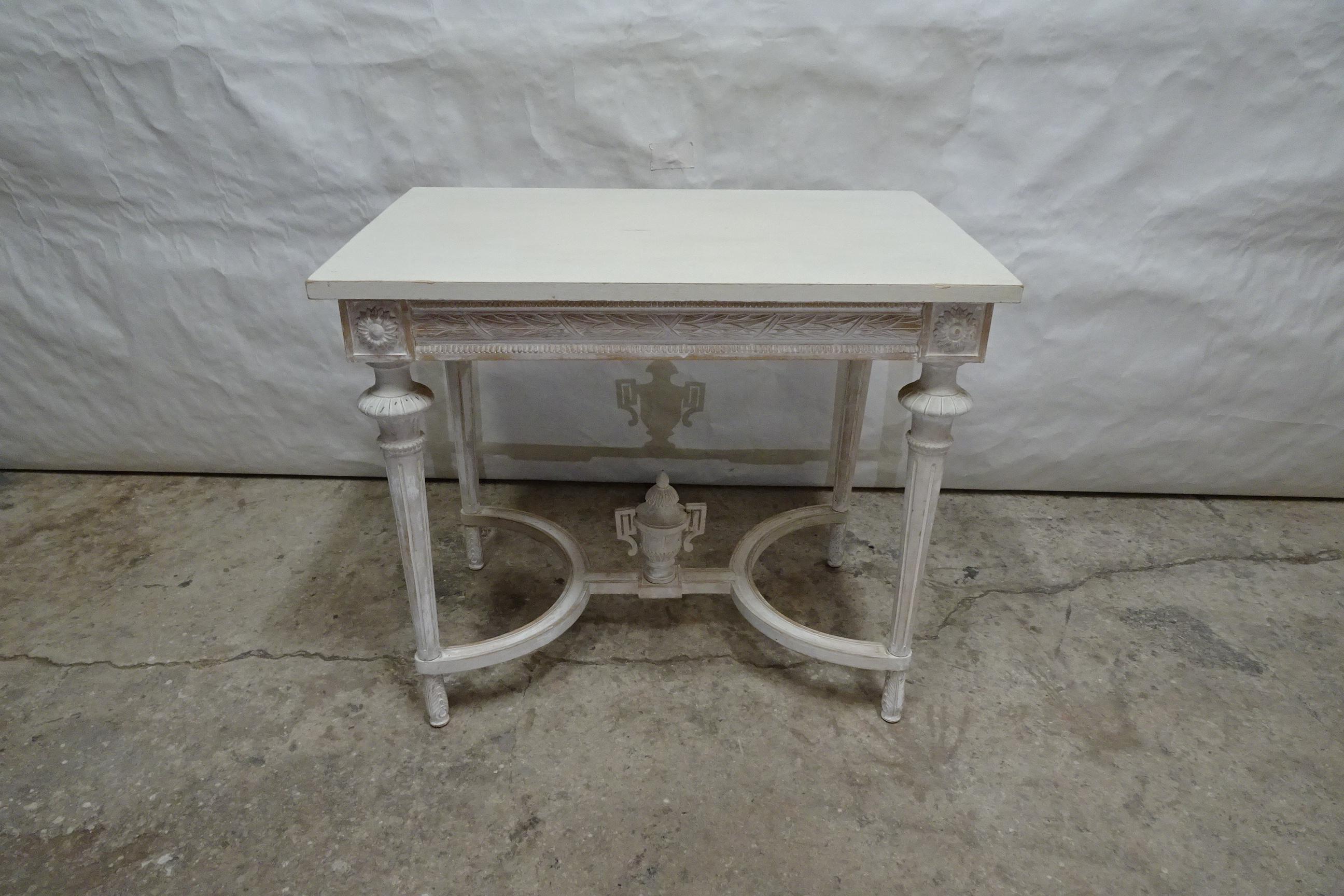 Gustavien Table centrale gustavienne suédoise finition 100 % d'origine en vente