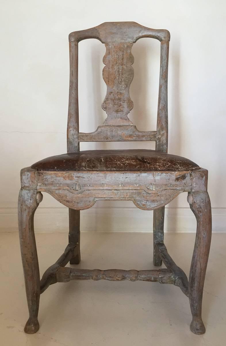 Swedish Gustavian Chair In Excellent Condition In Vosselaar, BE