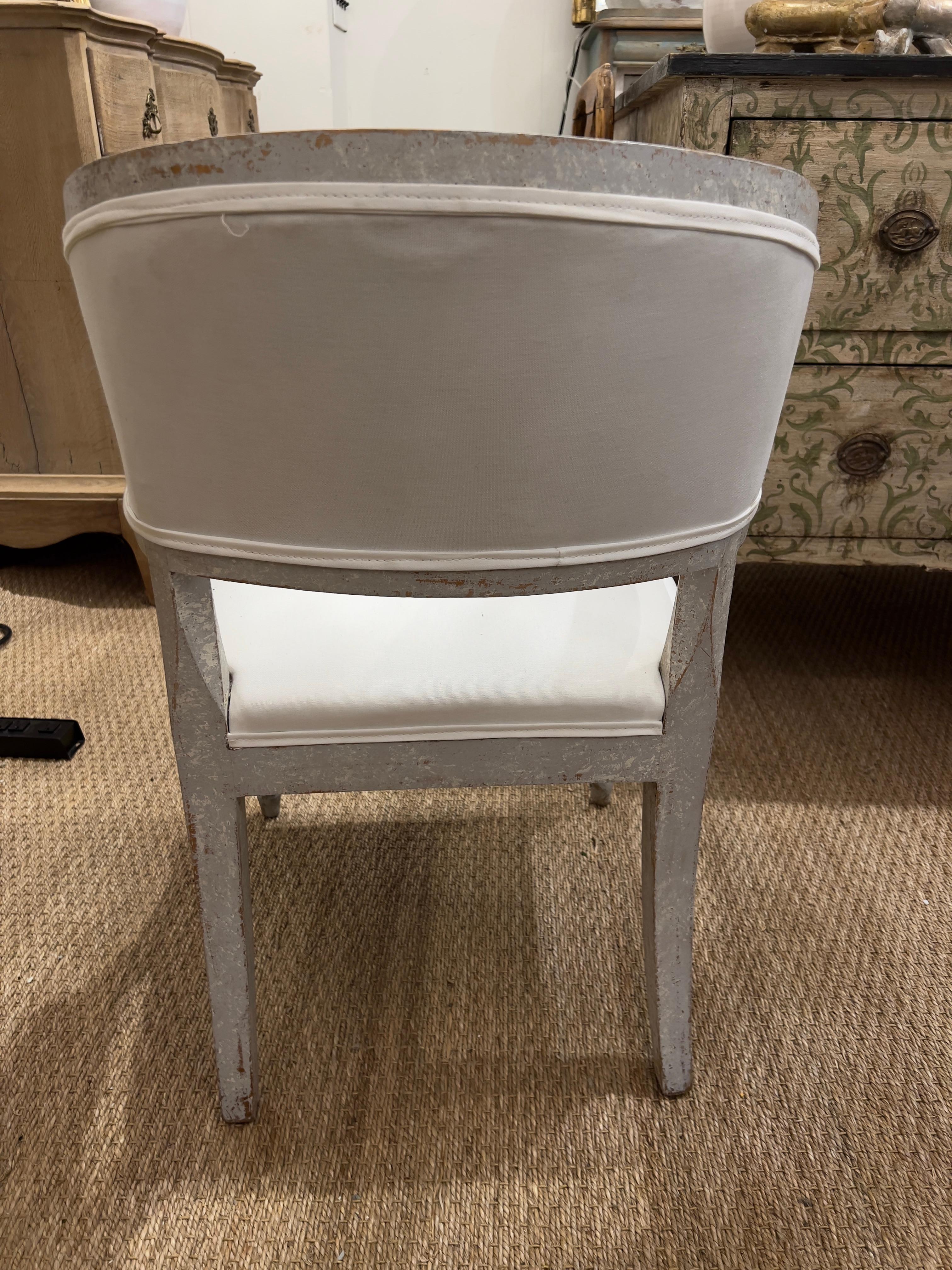 Swedish Gustavian Chairs Set of 4 2