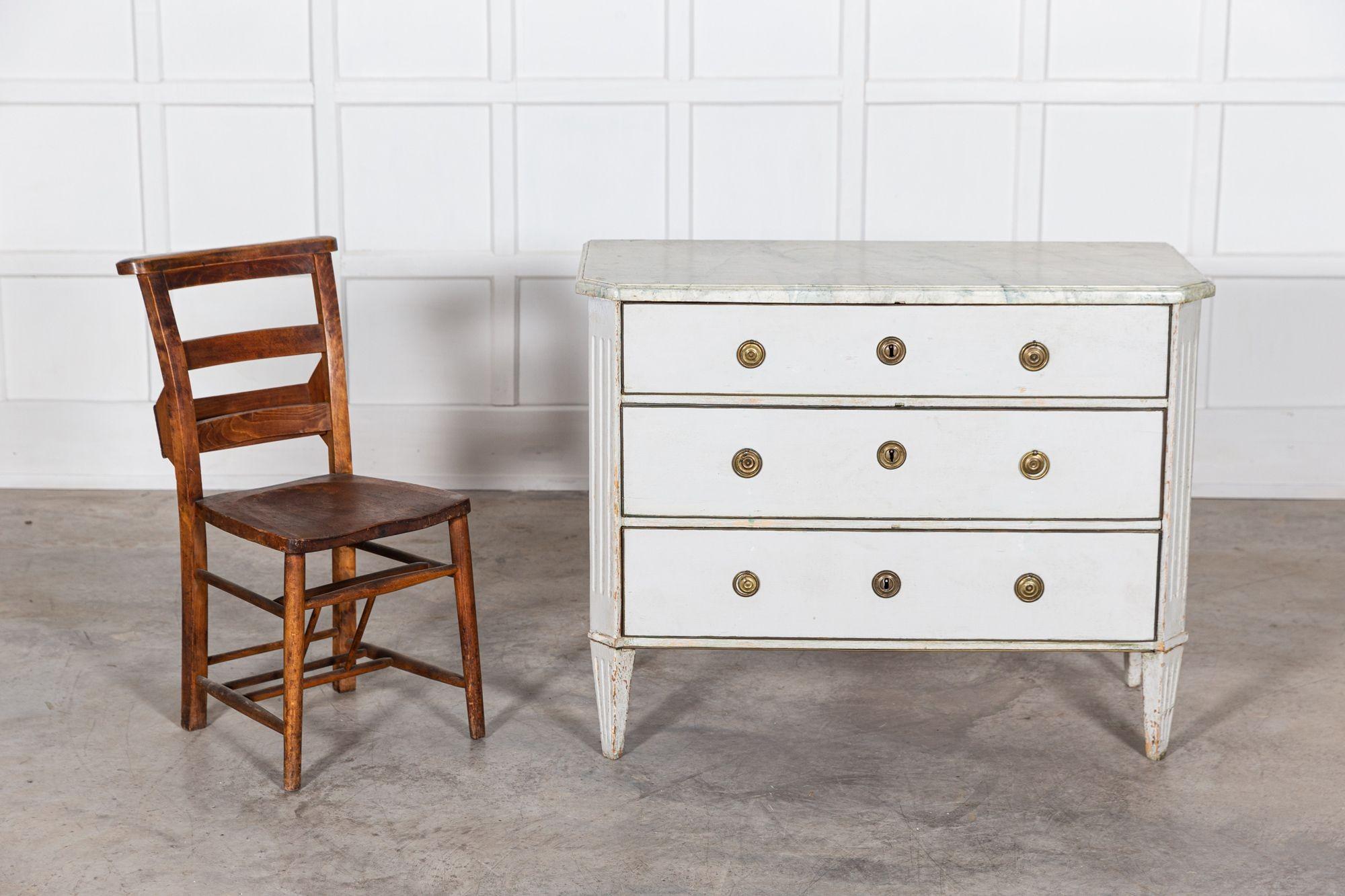 Pine Swedish, Gustavian Chest Drawers For Sale