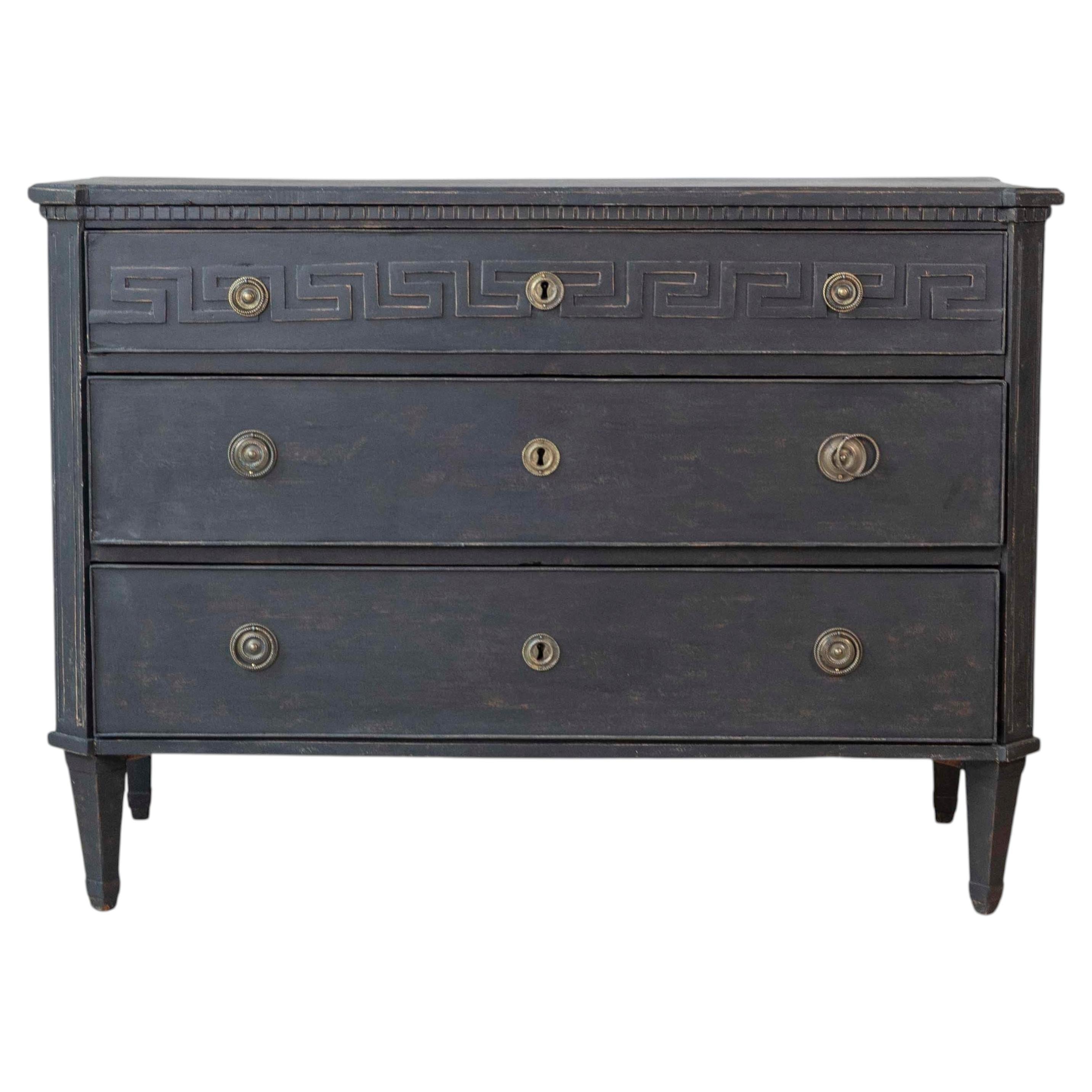 Swedish Gustavian Chest of Drawers, Circa 1790