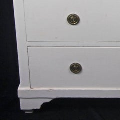 Commode suédoise gustavienne de style campagnard peinte plus tard, début des années 1800