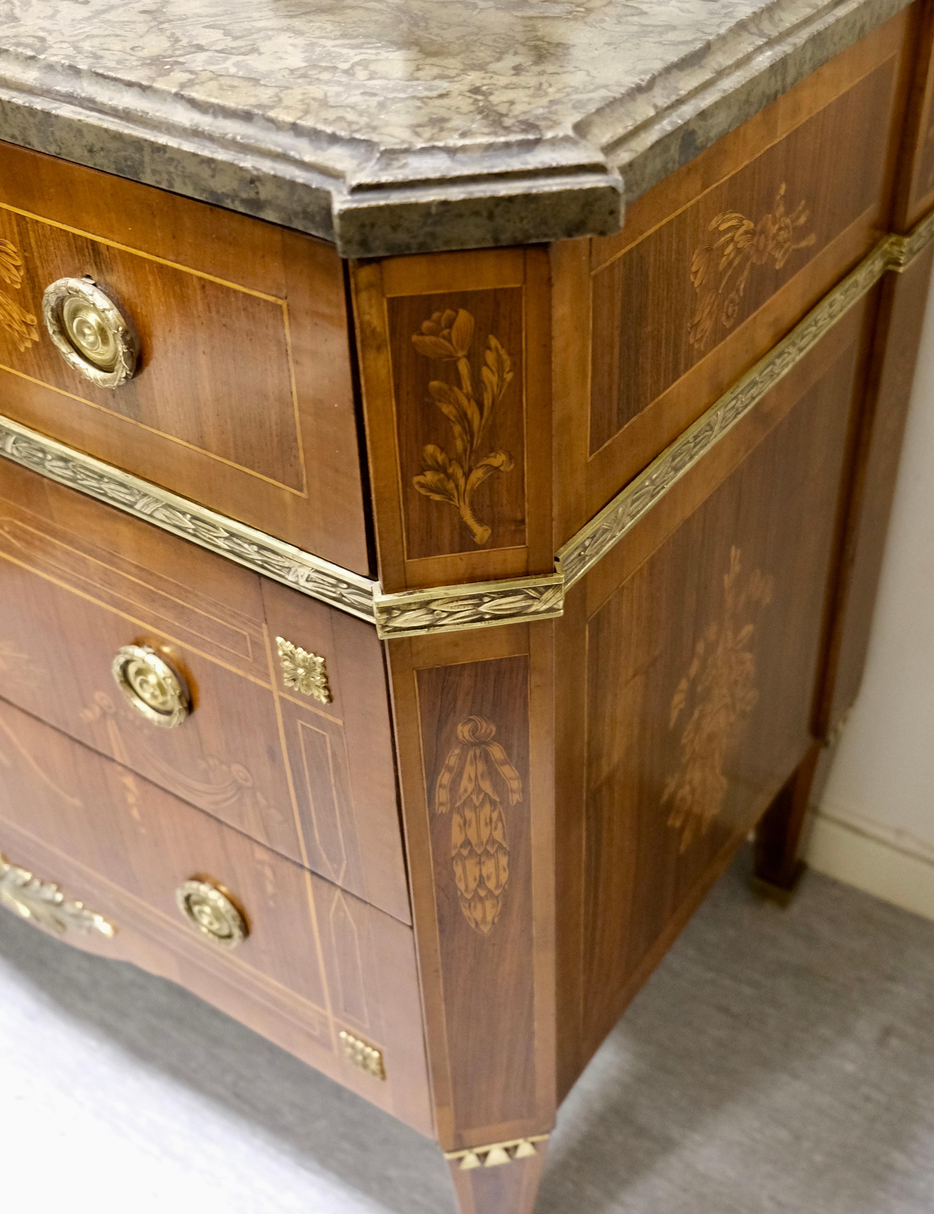 Swedish Gustavian Commode, 1780s 9