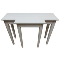 Table console gustavienne suédoise