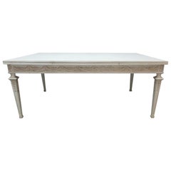 Swedish Gustavian Dining Table
