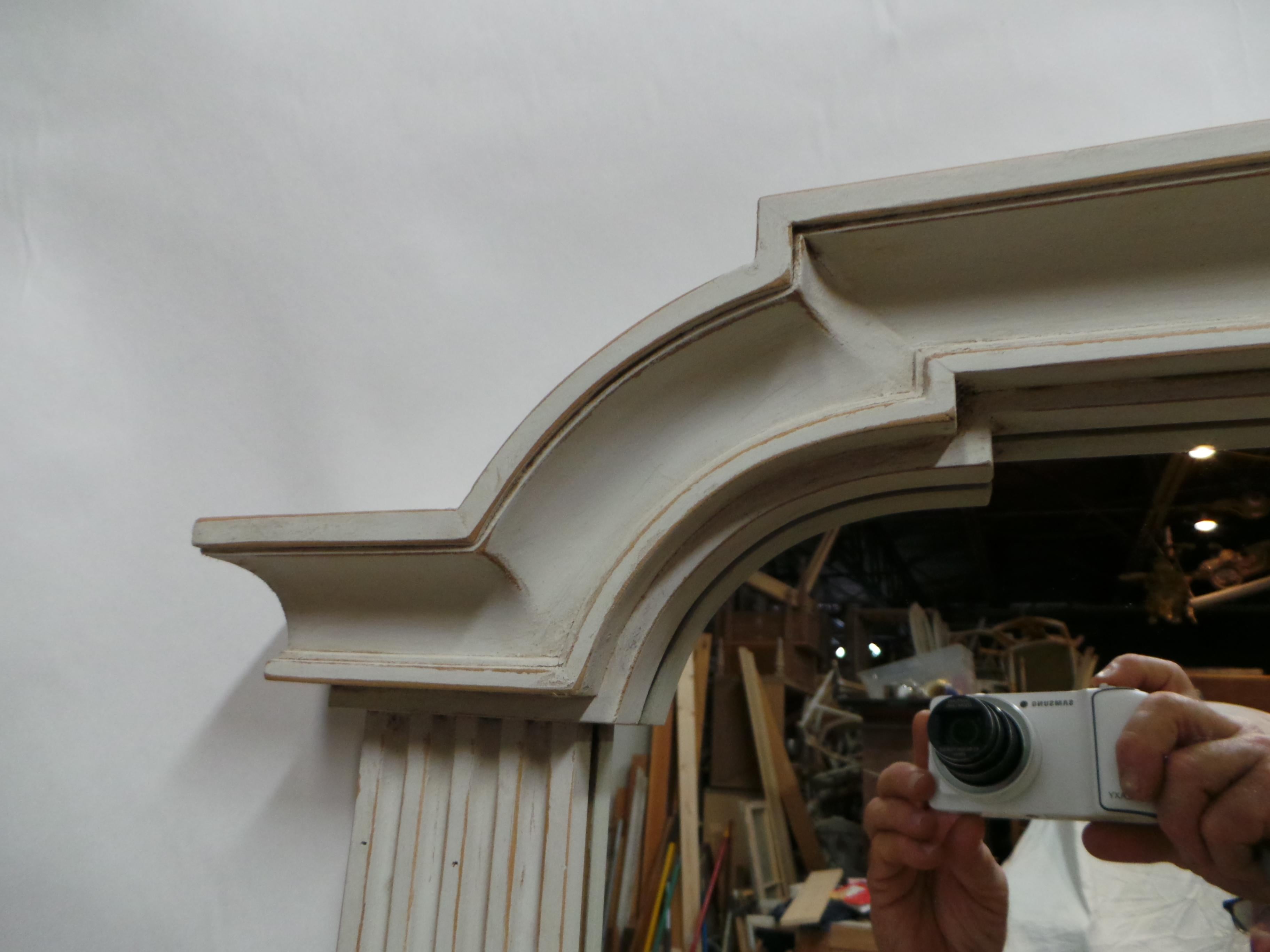 Swedish Gustavian Dressing Mirror In Good Condition For Sale In Hollywood, FL