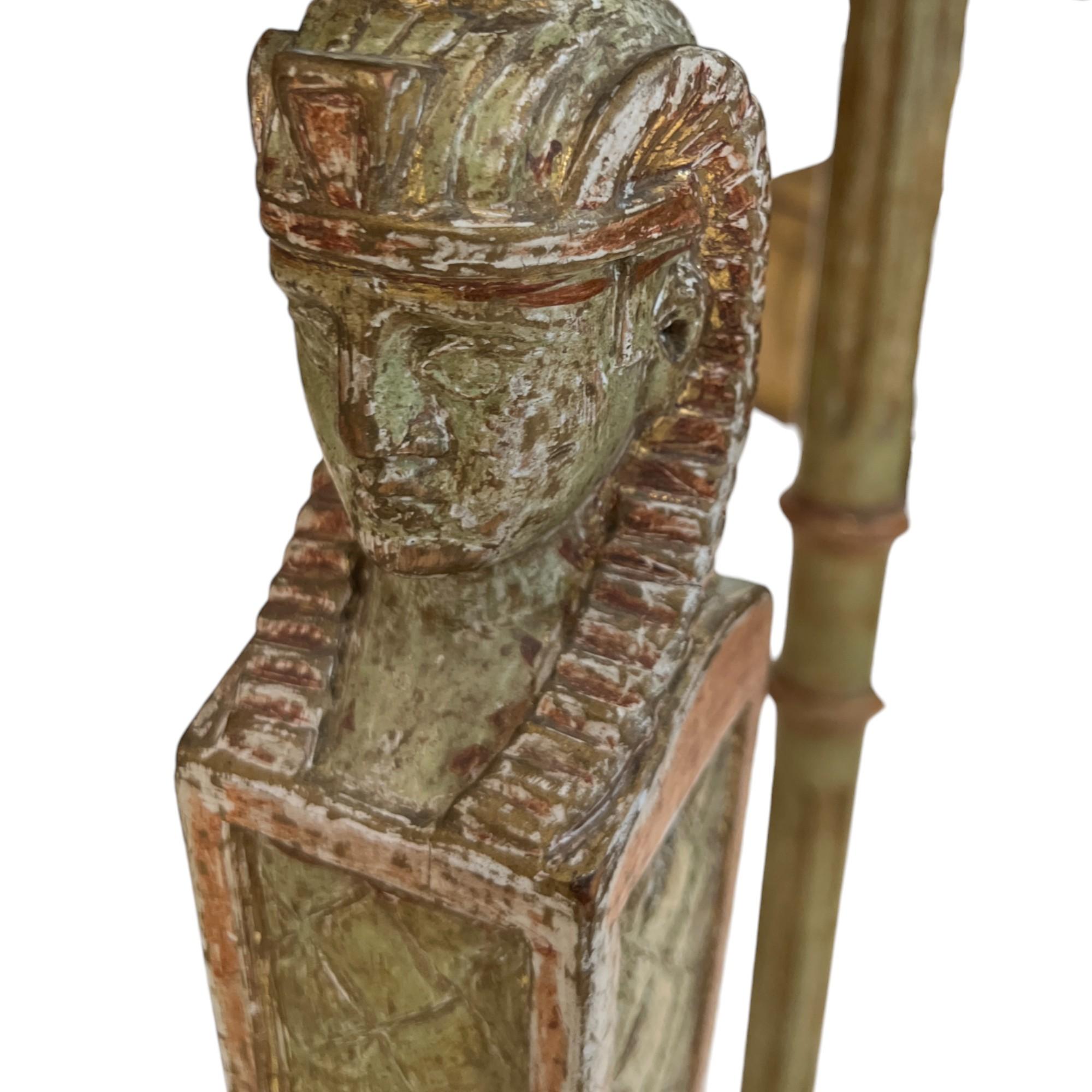 Swedish Gustavian Egyptian-Style Gilded Console - Attributed to Jonas Frisk For Sale 6