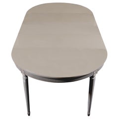 Swedish Gustavian Extendable Dining Table Mid-20th Century 8 10-Seat
