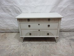 Swedish Gustavian Four Drawer Chest