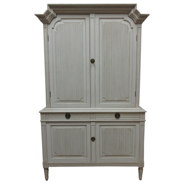 Swedish Gustavian Hutch at 1stDibs
