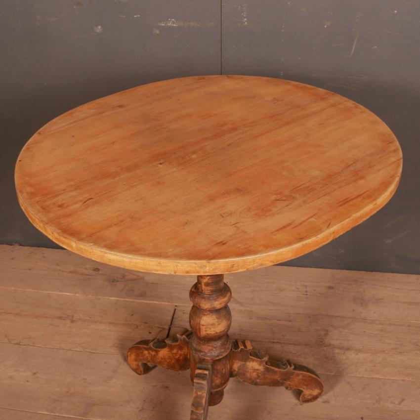 19th Century Swedish Gustavian Lamp Table