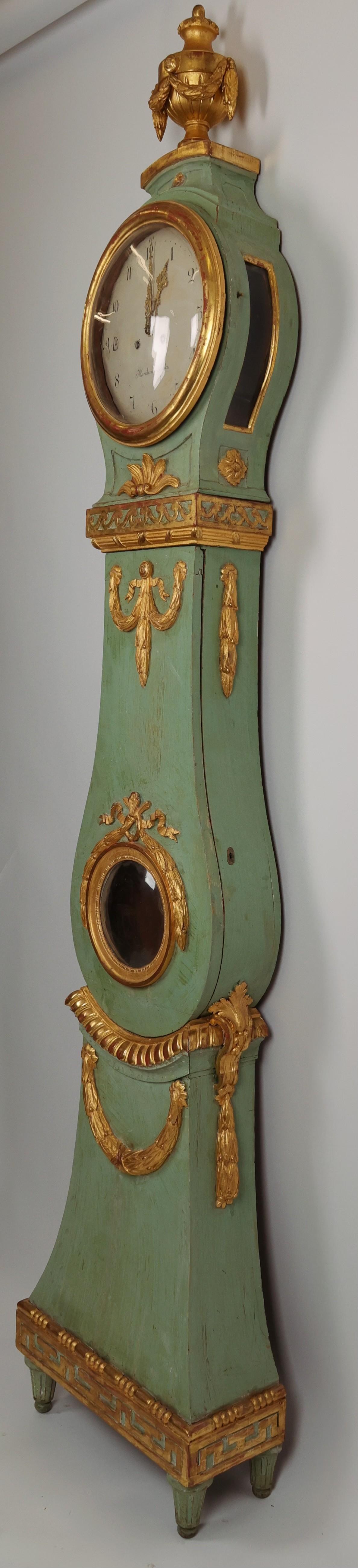 Swedish Gustavian Longcase Clock For Sale 2