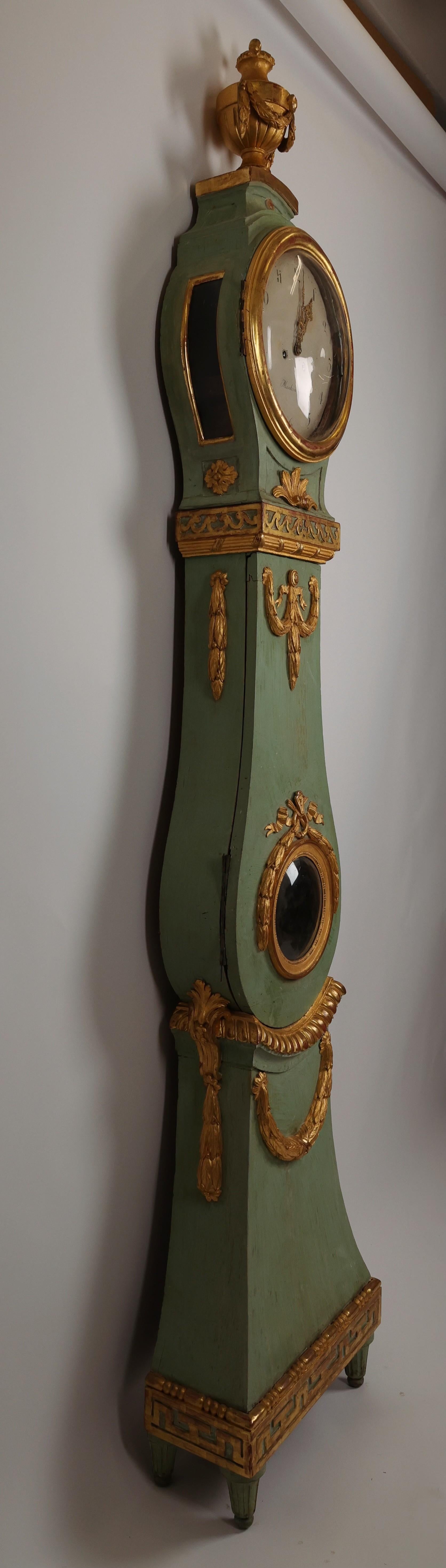 Swedish Gustavian Longcase Clock For Sale 3