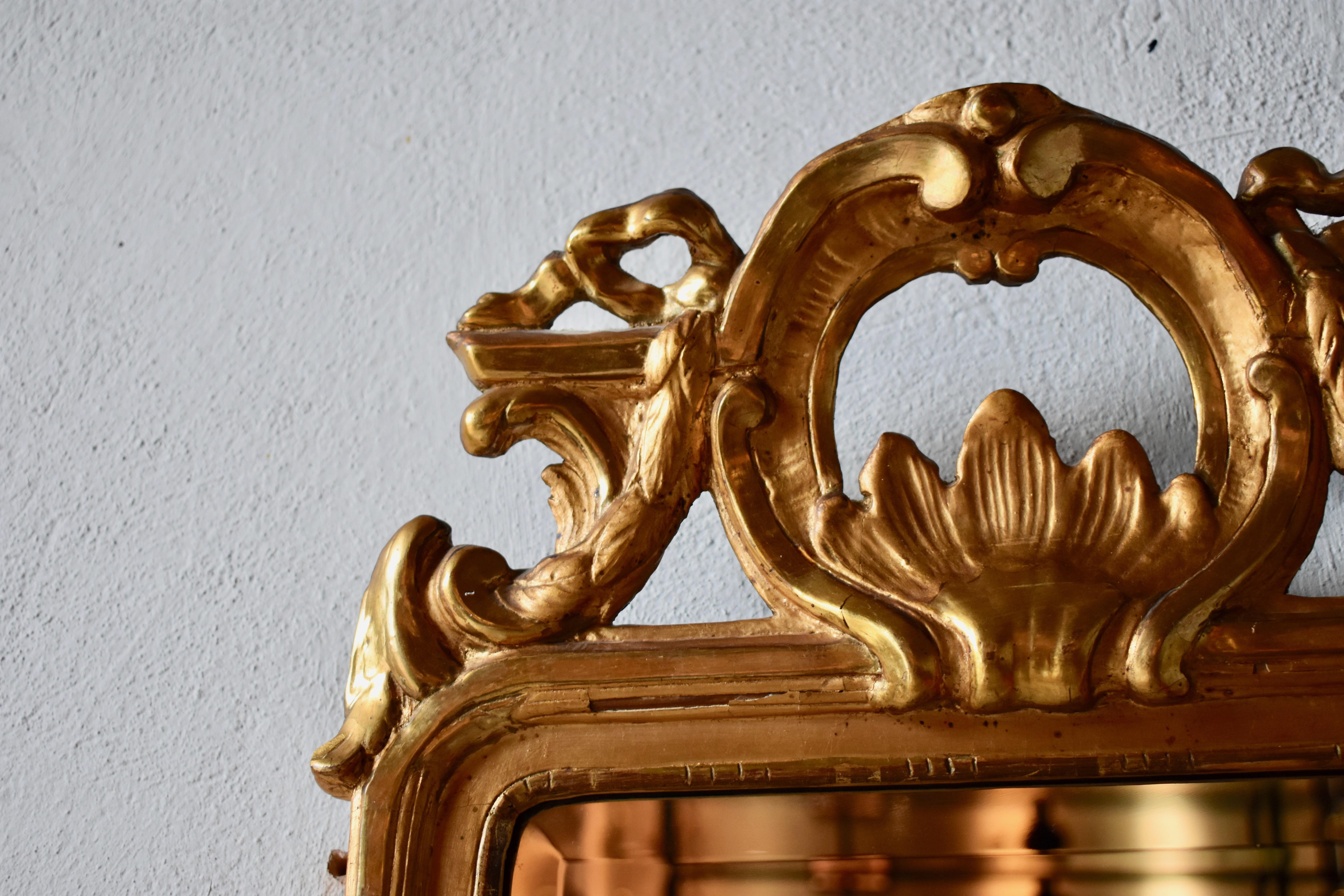 Swedish Gustavian Mirror, Made in Stockholm, IÅ, Johan Åkerblad '1758-1799' For Sale 1
