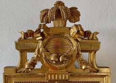 Swedish Gustavian Mirror, Signed Stockholm Hallmark, 1700s