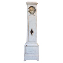 Swedish Gustavian Neoclassical Longcase Clock, Circa 1800