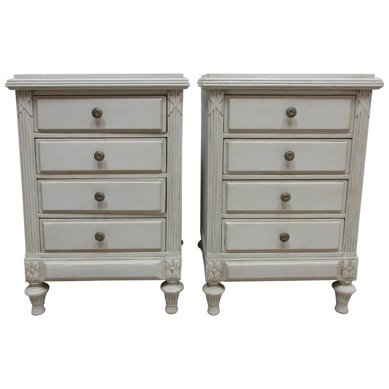 Swedish Gustavian Nightstands at 1stDibs
