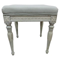 Swedish Gustavian Original Painted Taburett